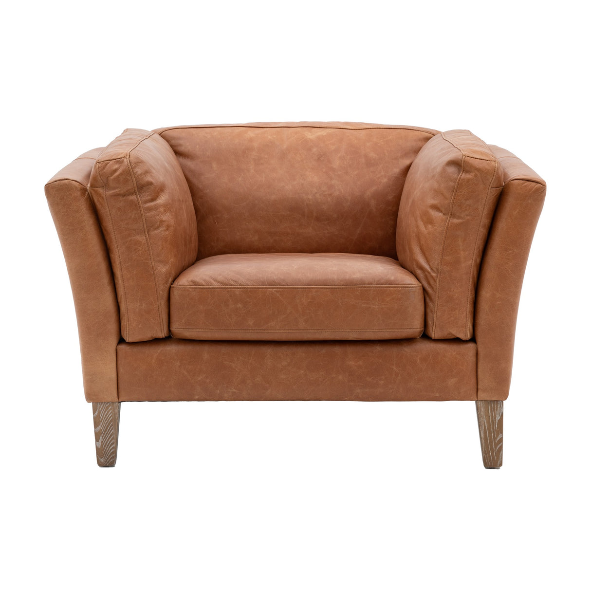 Ebury Leather Armchair – Tan