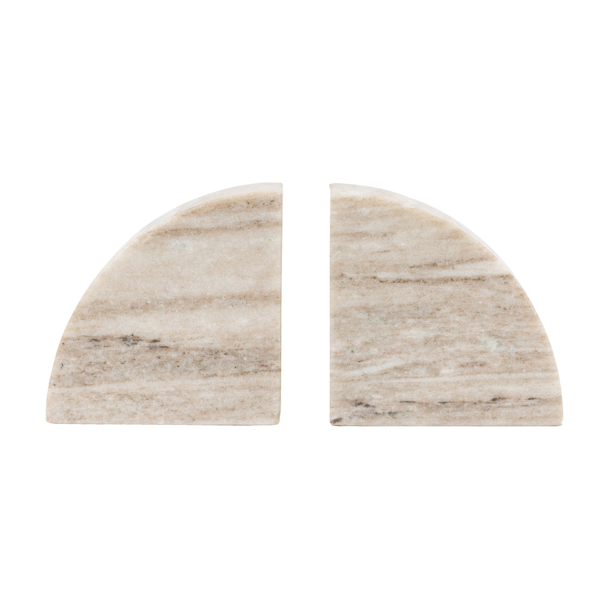 Tamera Marble Bookends Set of 2