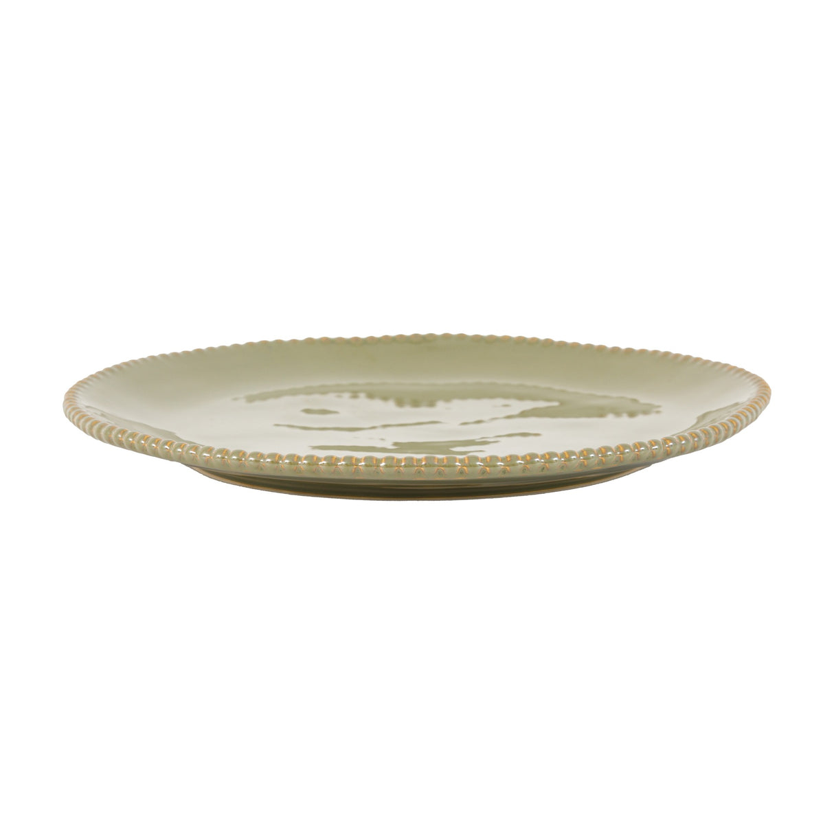 Organic Beaded Dinner Plate Set of 4