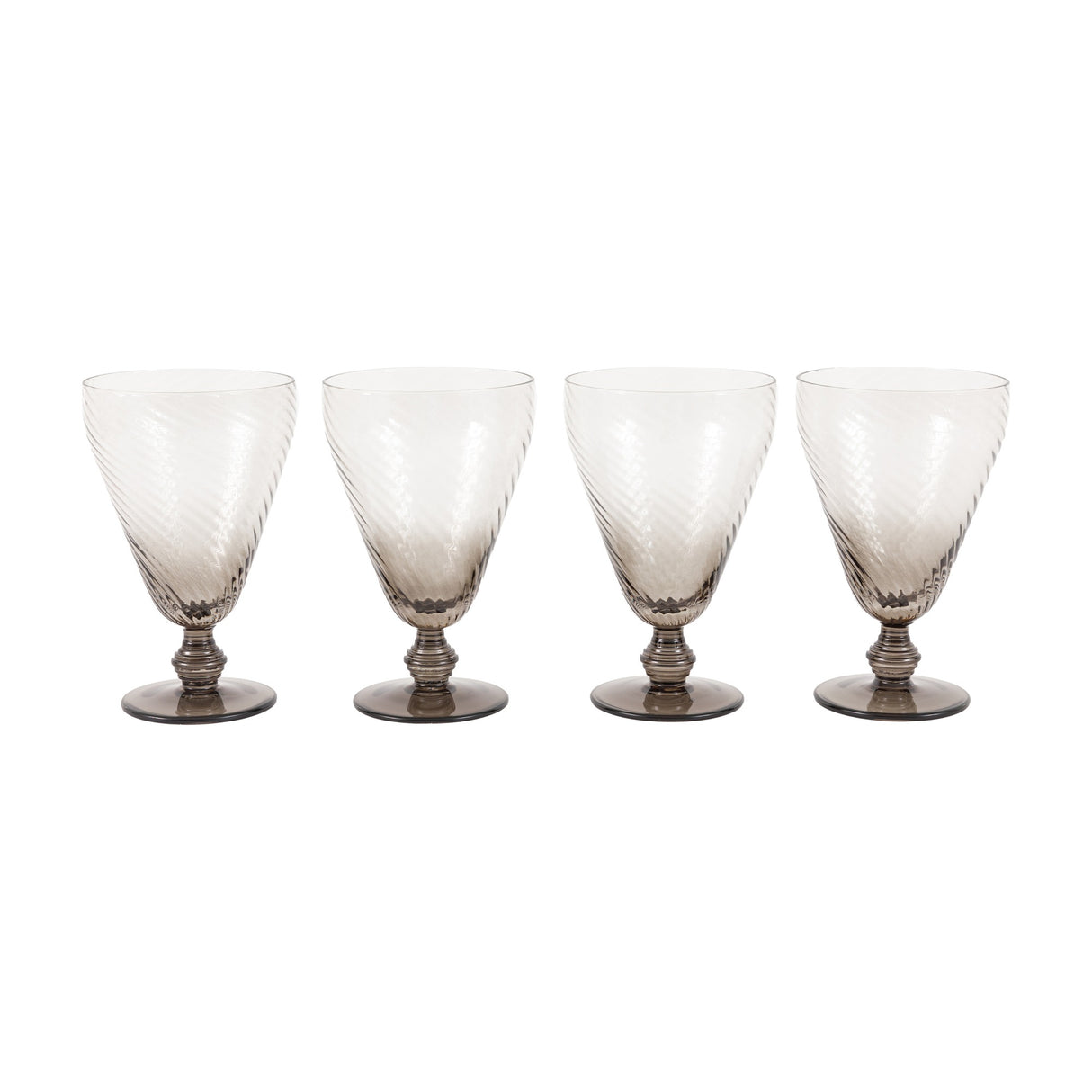 Swirl Wine Glasses Set of 4