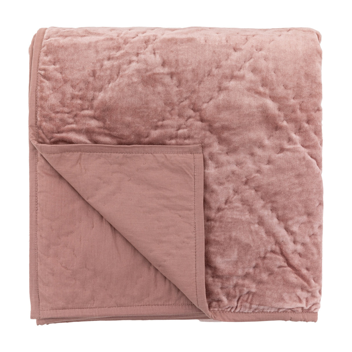 Quilted Cotton Velvet Bedspread