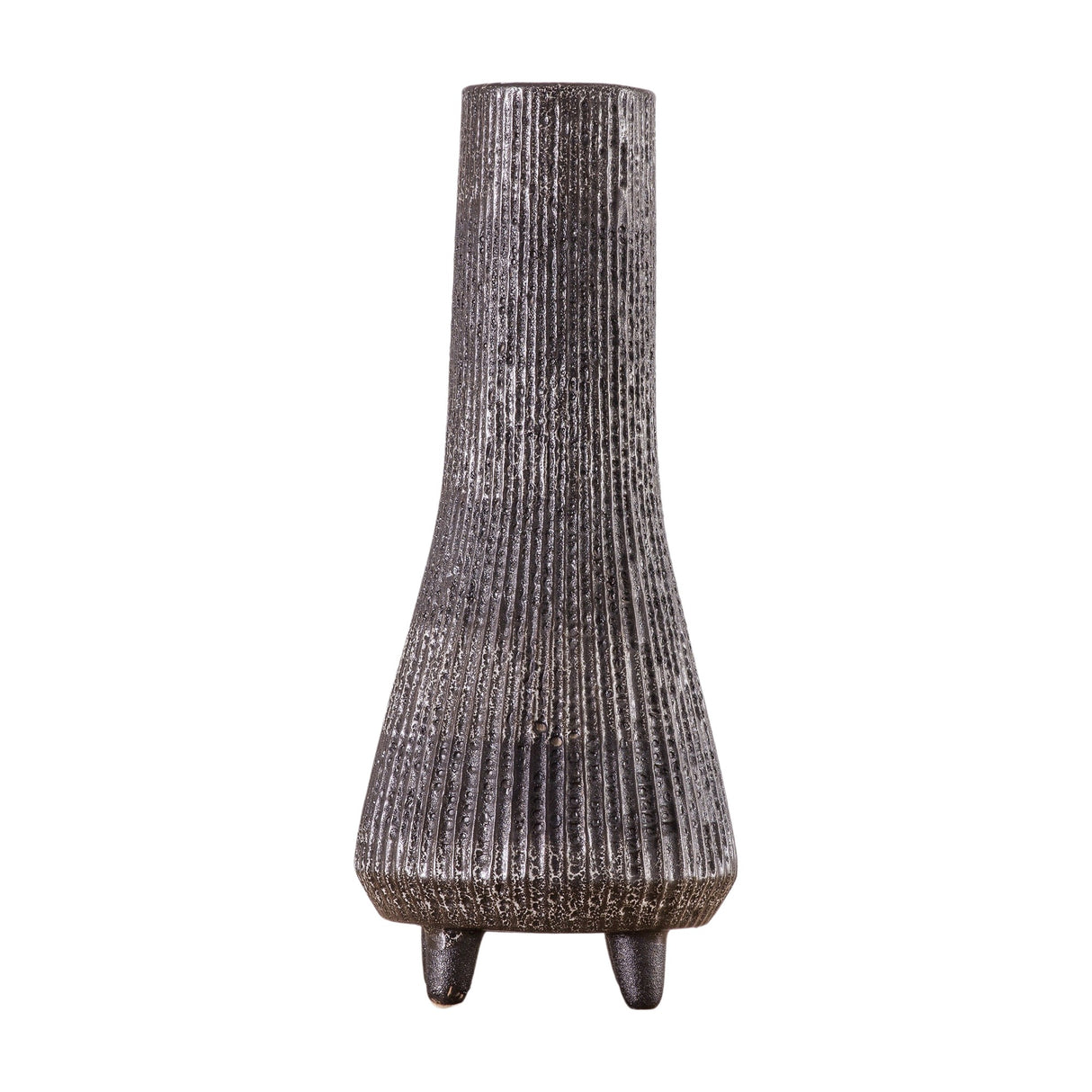 Tatu Chimney Vase – Pewter