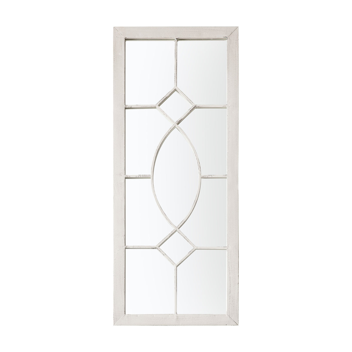 Chatham Window Mirror – White