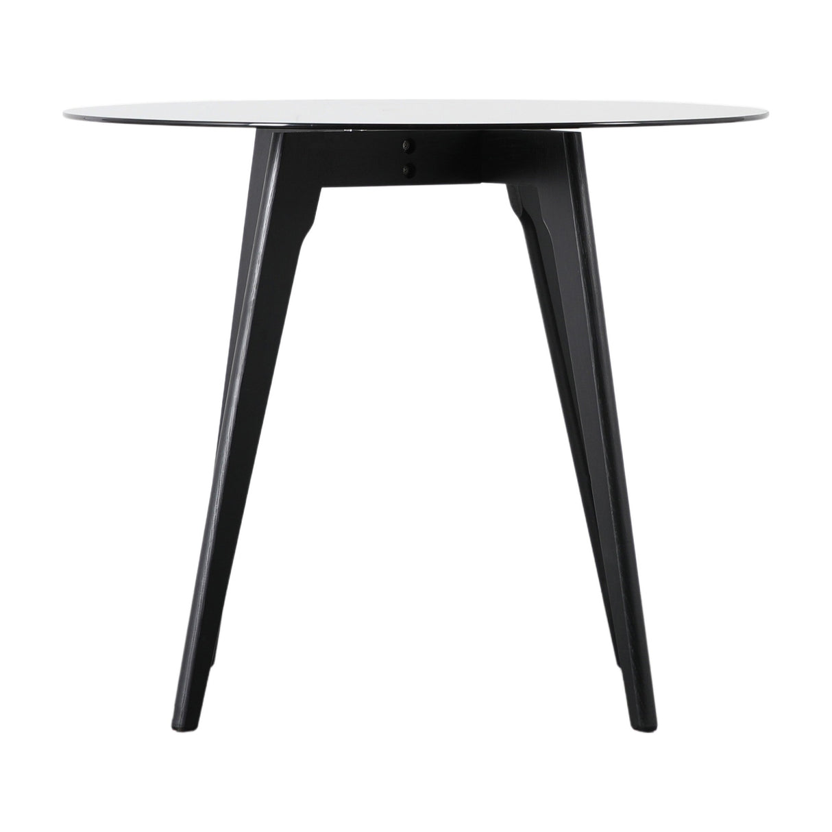 Blair Round Dining Table – Black