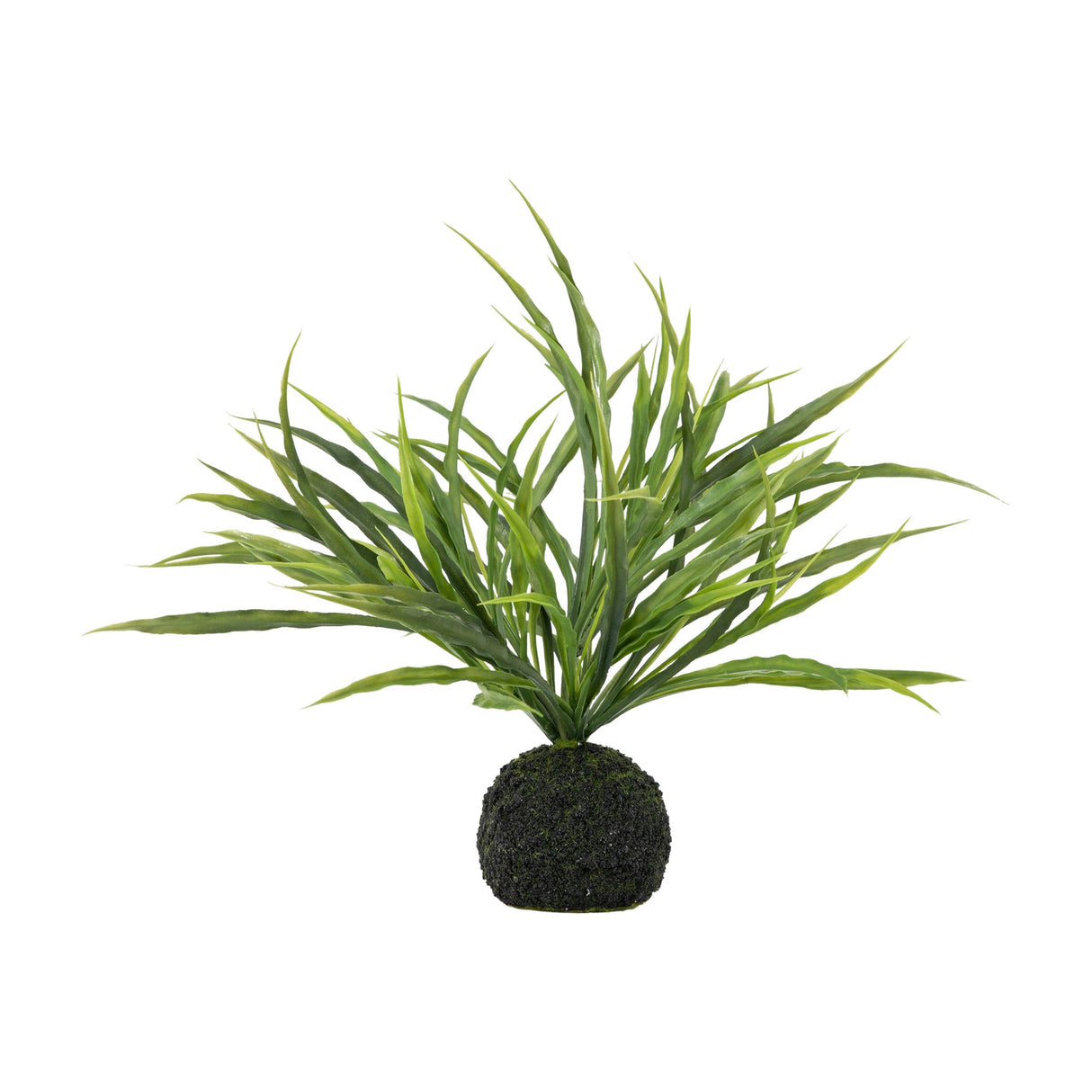 Artificial Wild Grass in Soil Ball – Green