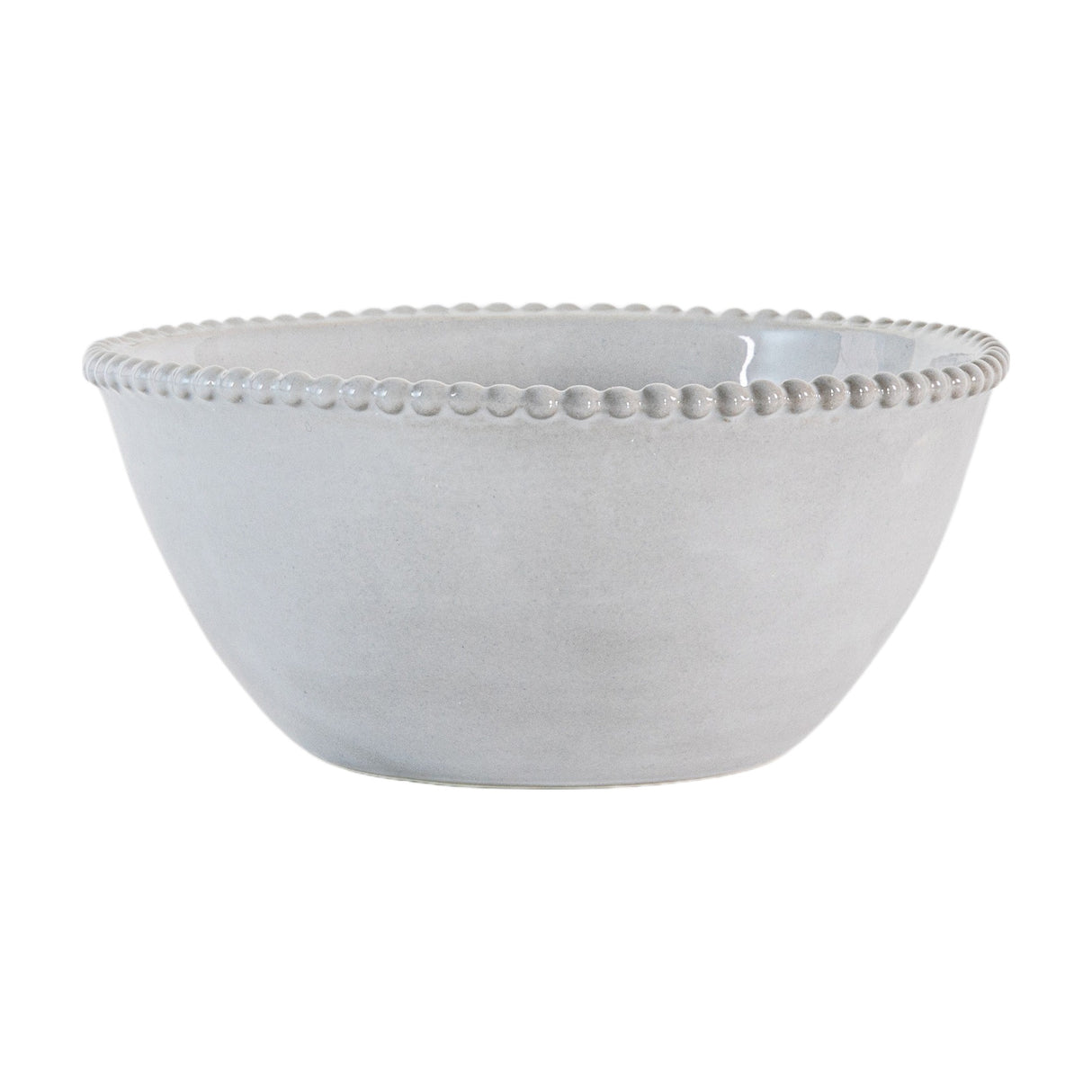 Organic Beaded Serving Bowl Set of 4