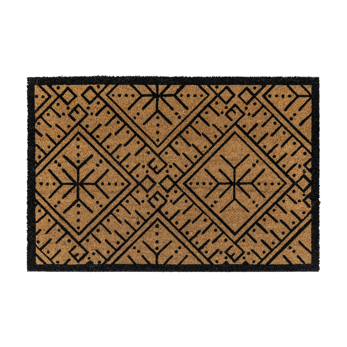 Ikat Coir Doormat