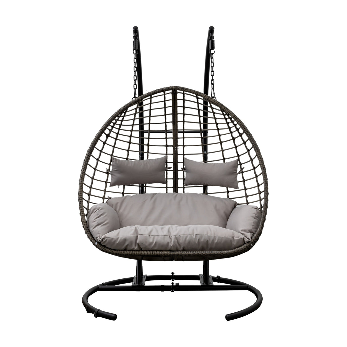Adanero Hanging 2 Seater Chair – Grey