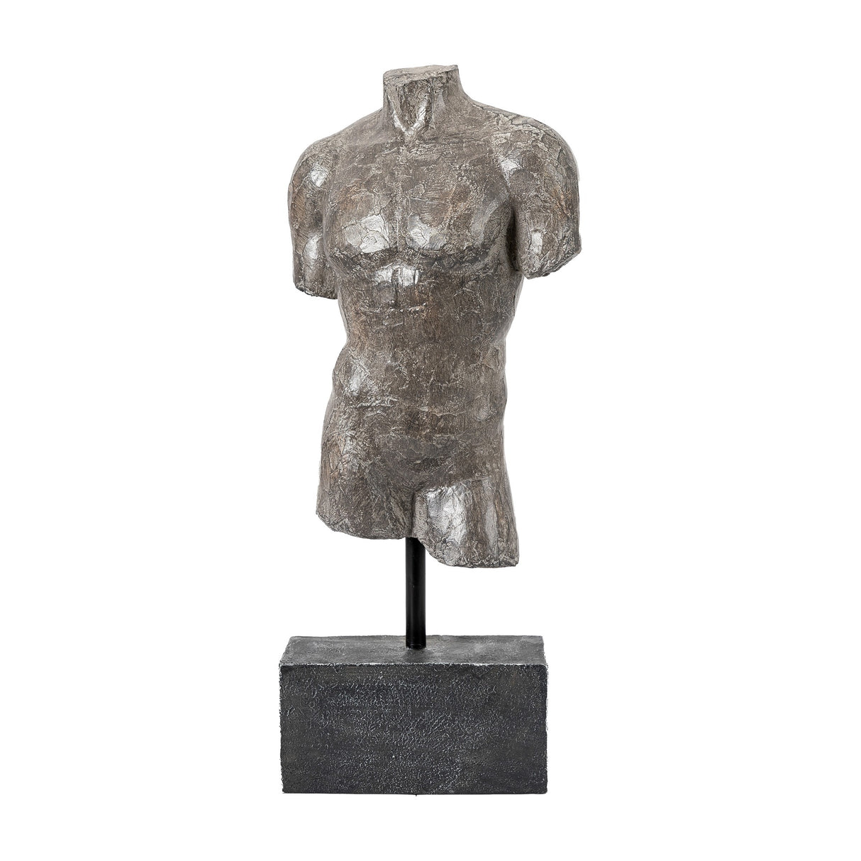 Adonis Torso Sculpture – Grey