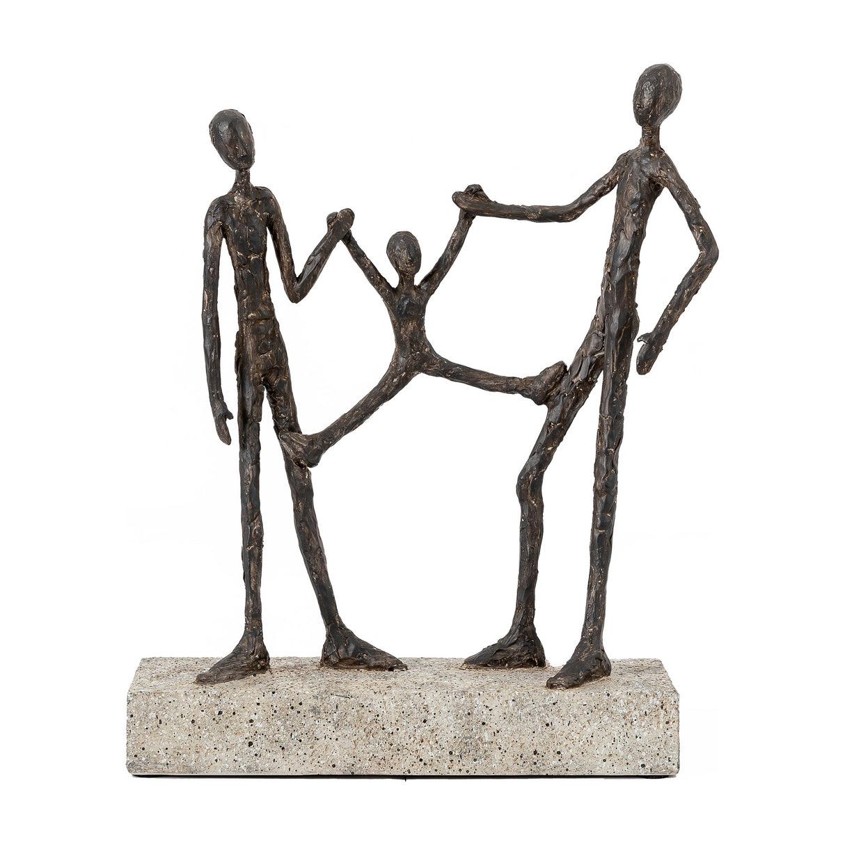 Swing Family Sculpture – Bronze