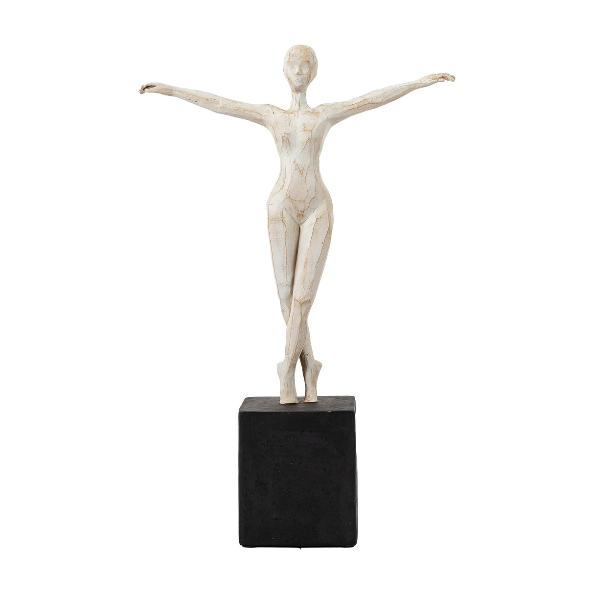 Ballerina Pirouette Sculpture – Cream