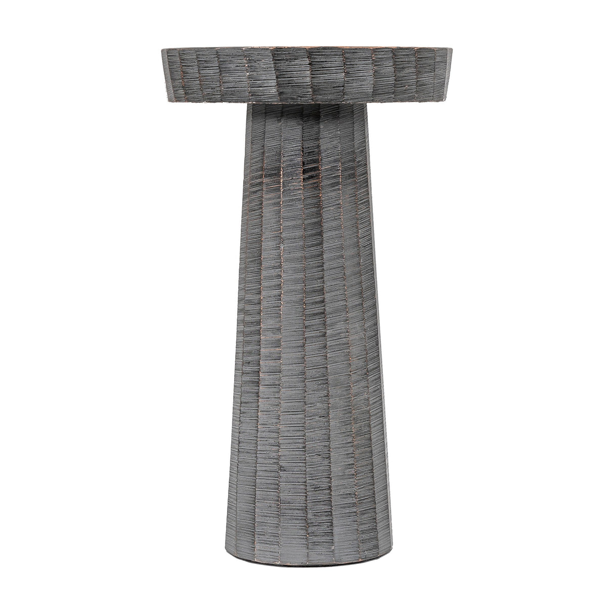 Enya Candlestick – Antique Grey