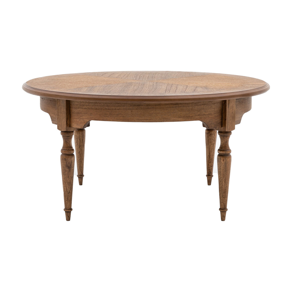 Highgrove Round Coffee Table – Natural Wood