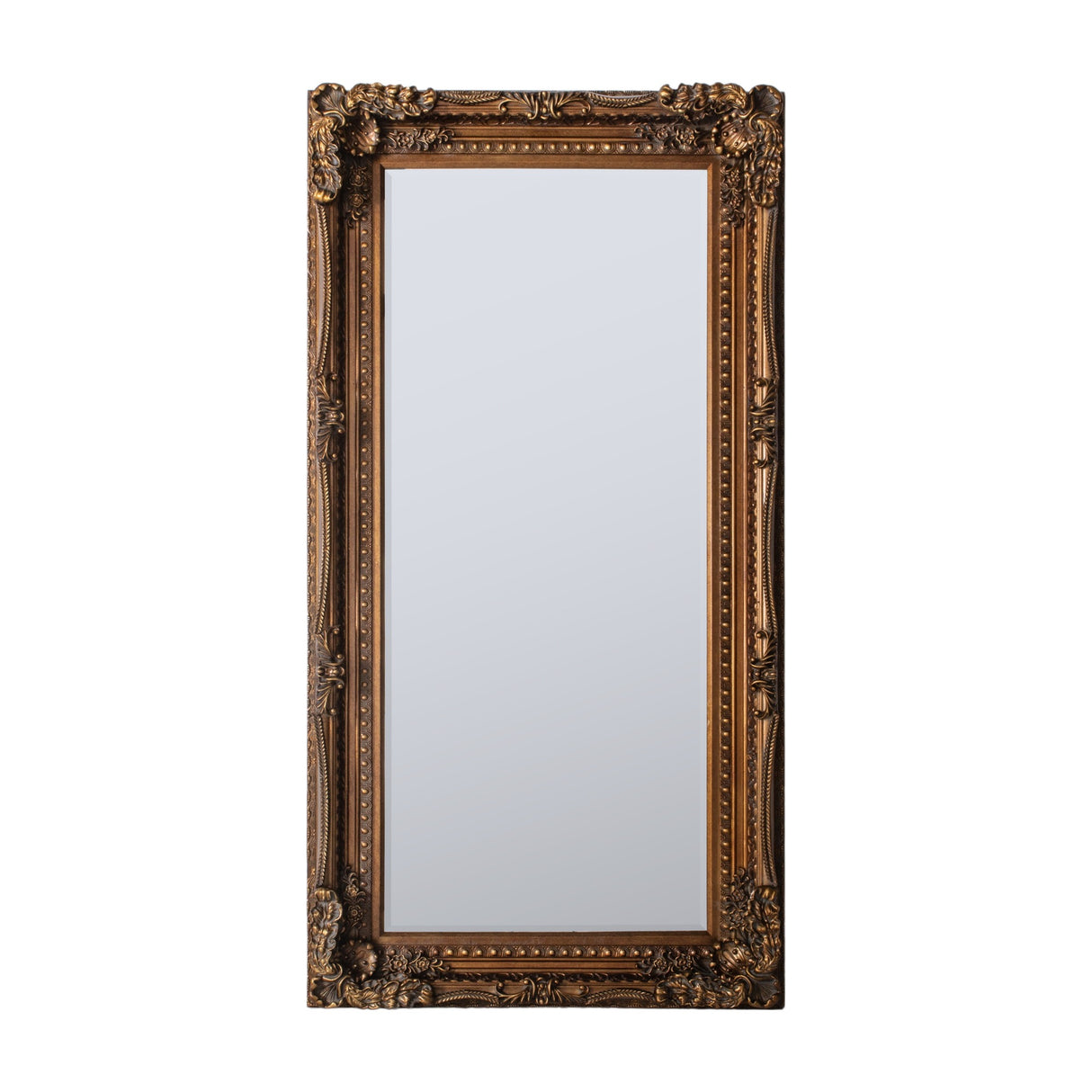 Carved Louis Leaner Mirror