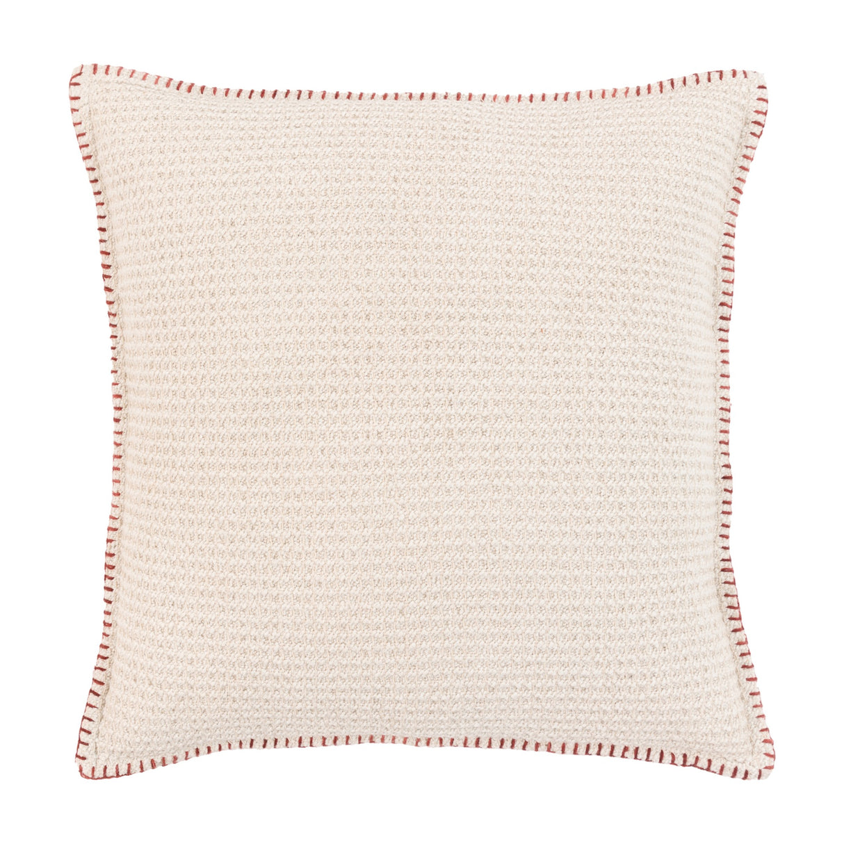 Alder Textured Cushion – Cream