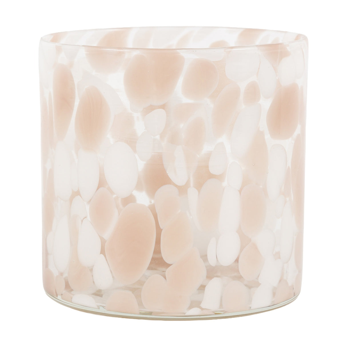 Confetti Glass Candle Holder