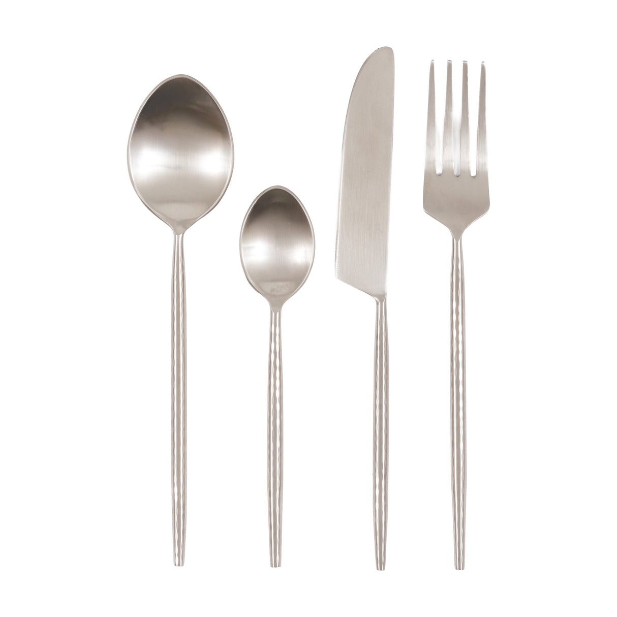 Alora Hammered Cutlery Set of 16