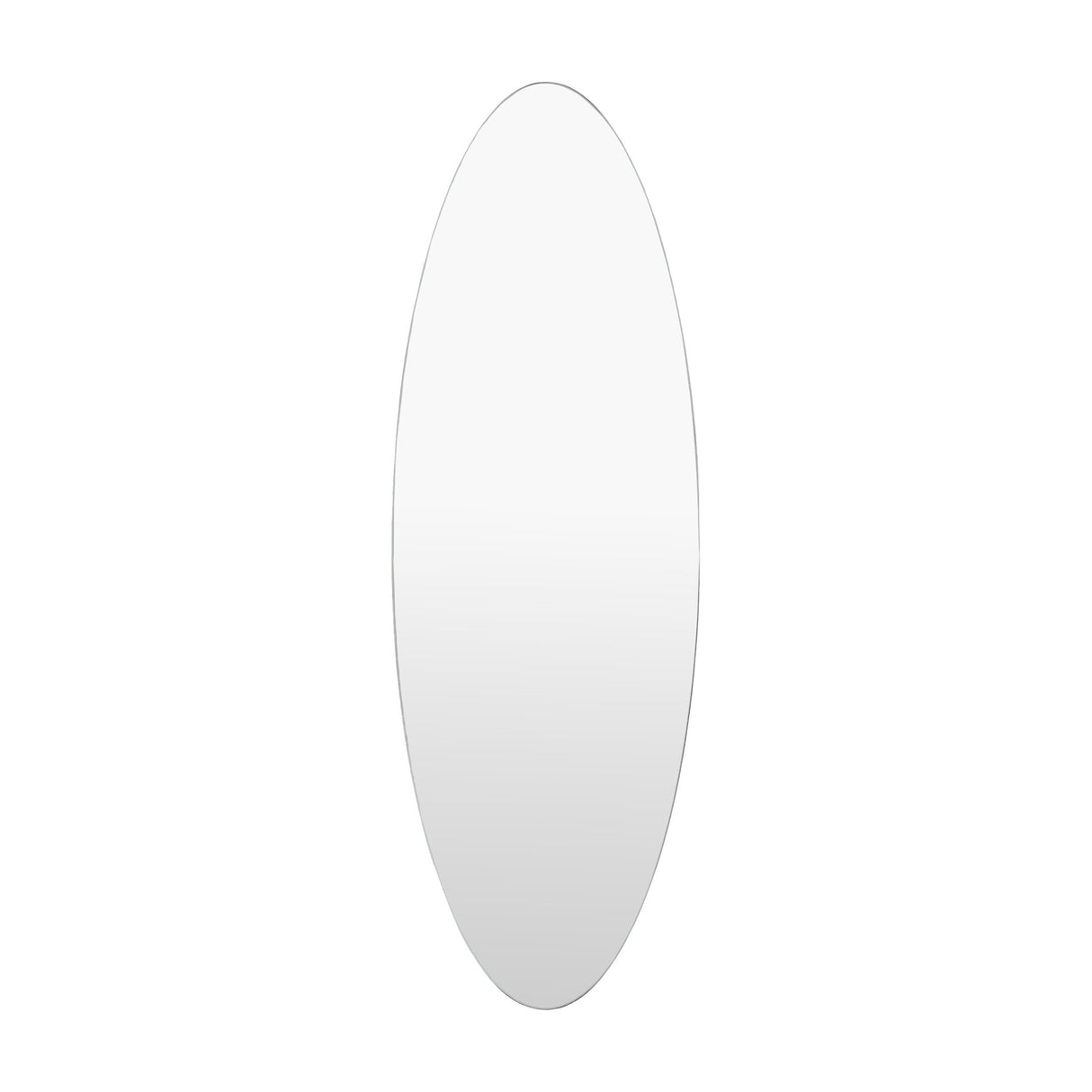 Tokyo Elipse Frameless Mirror – Silver