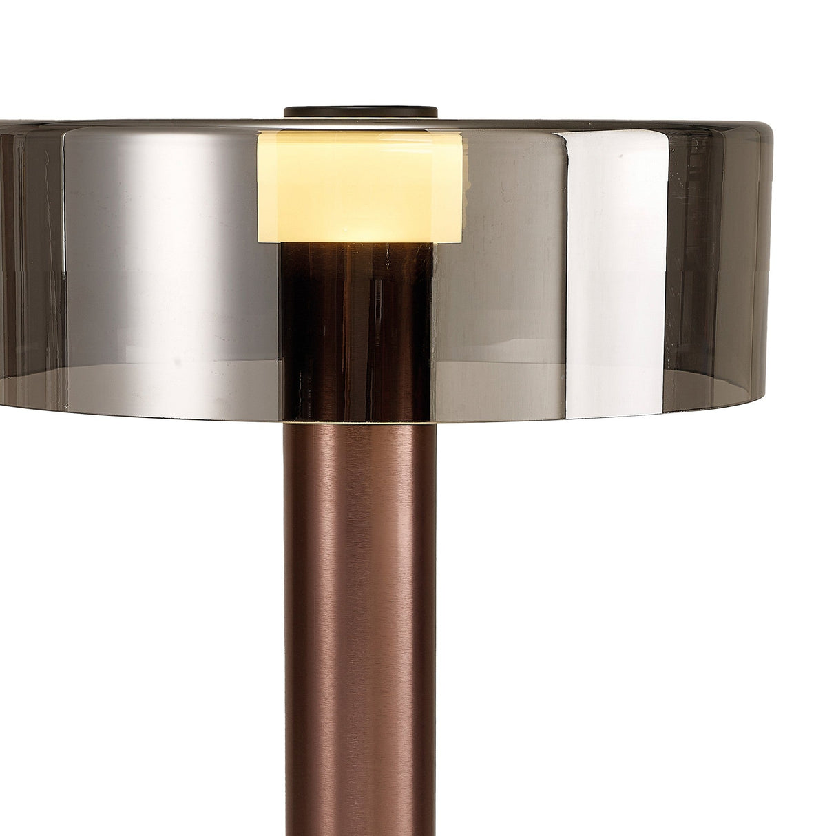 Gin 1 Light Large Table Lamp - Rose Gold