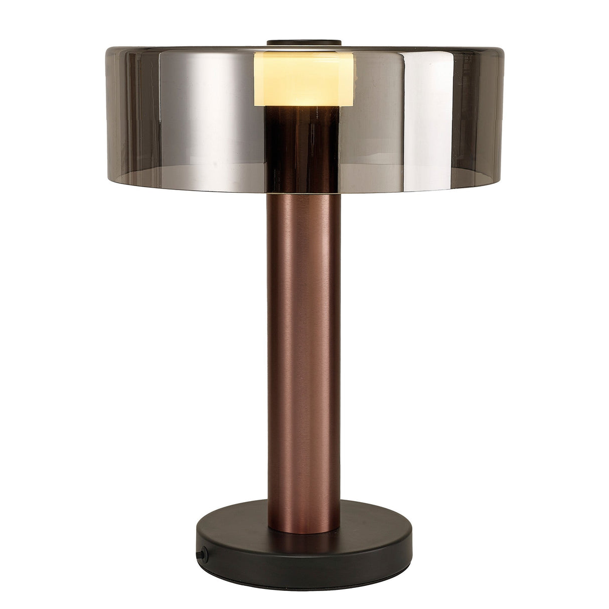 Gin 1 Light Large Table Lamp - Rose Gold