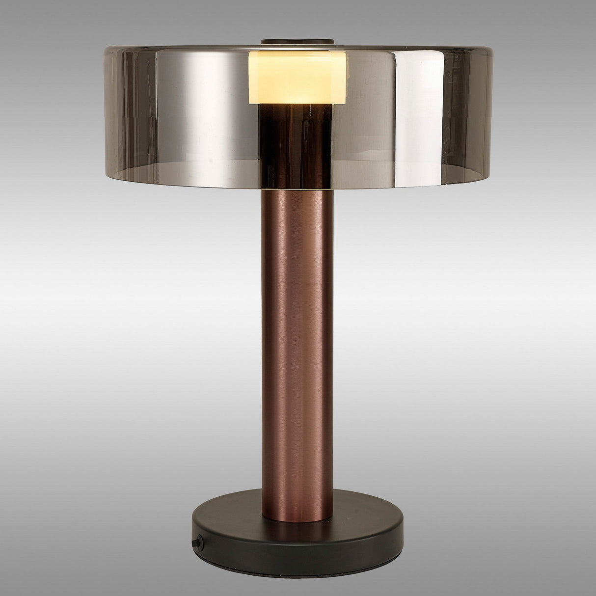 Gin 1 Light Large Table Lamp - Rose Gold