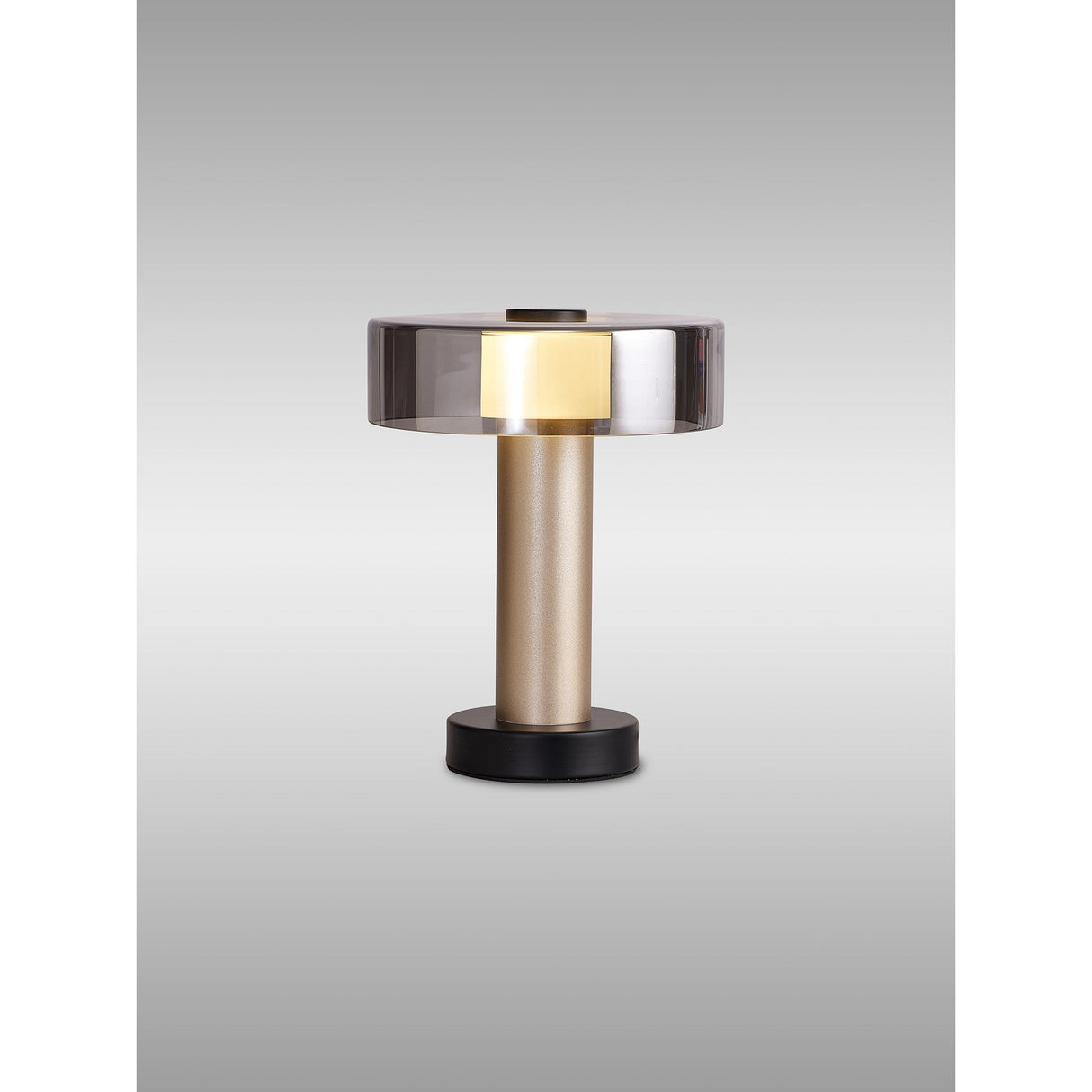 Gin 1 Light Small Table Lamp - Gold