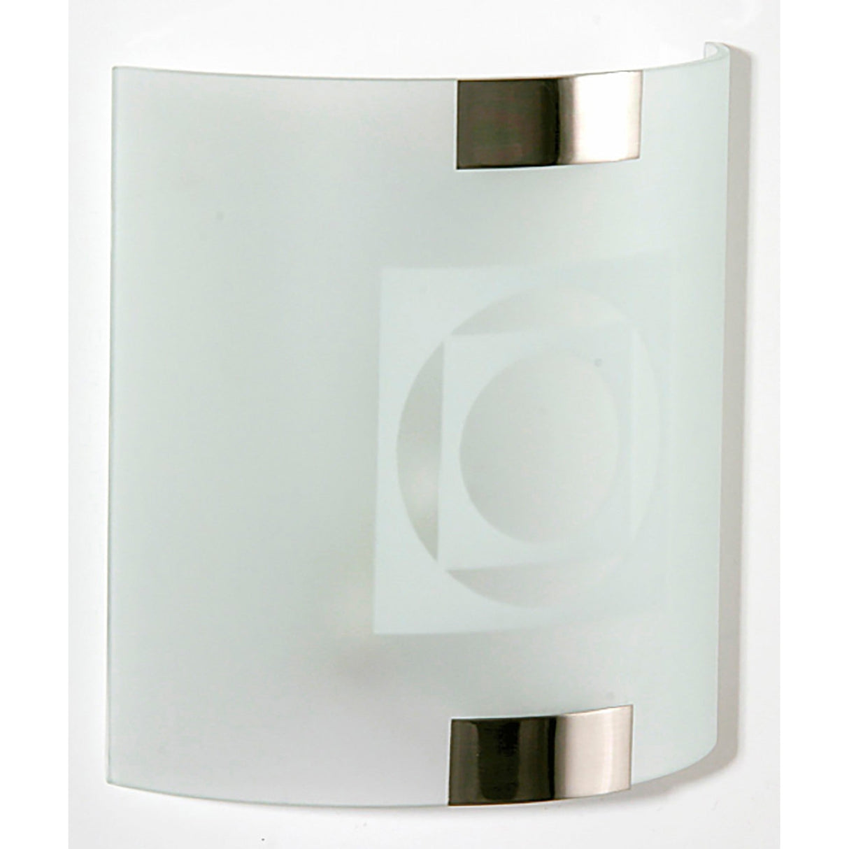 Caprice 1 Light Wall Light - Opal White