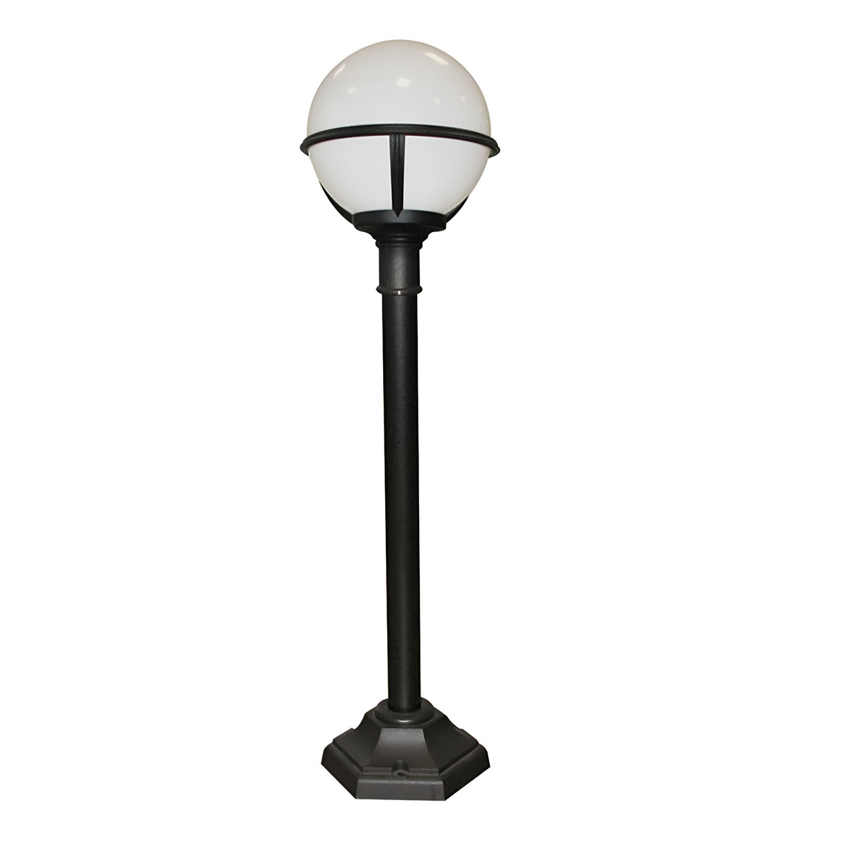 Glenbeigh 1 Light Pillar Lantern - Black