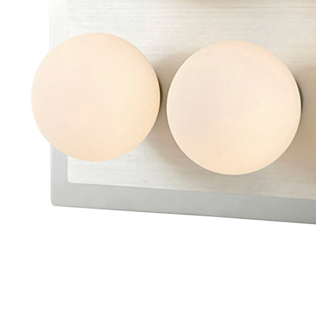 Globe 4 Light Bathroom Opal Glass Flush Ceiling Light - Polished Chrome