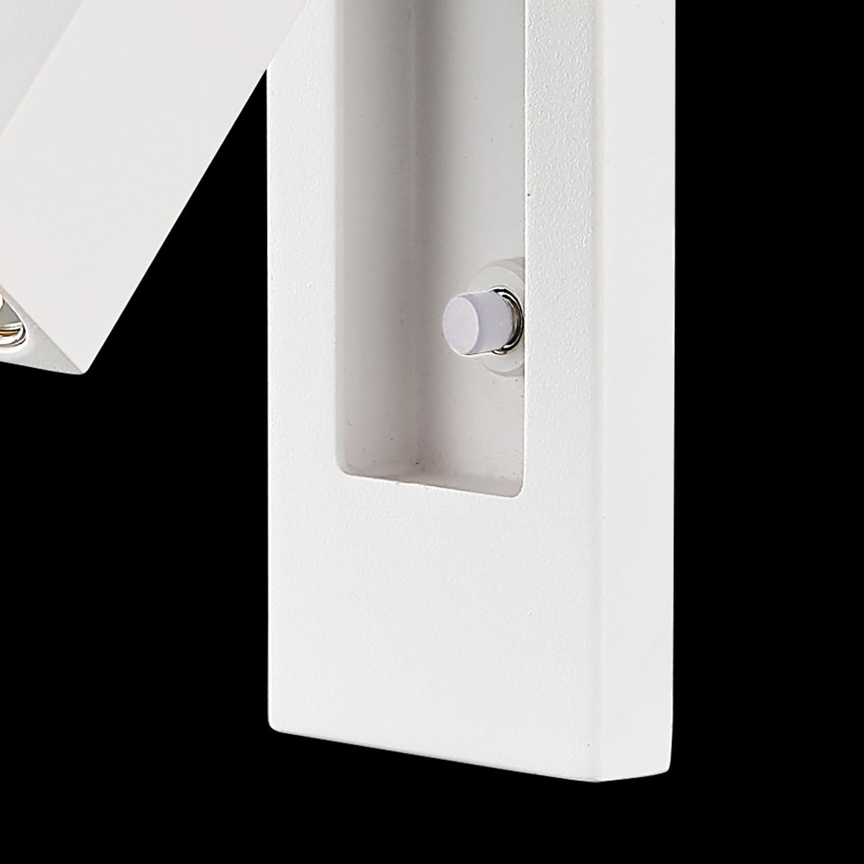 Gokova LED Single Spotlight With Switch - Sand White