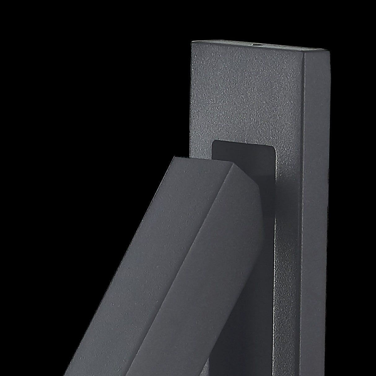 Gokova LED Single Spotlight With Switch - Sand Black