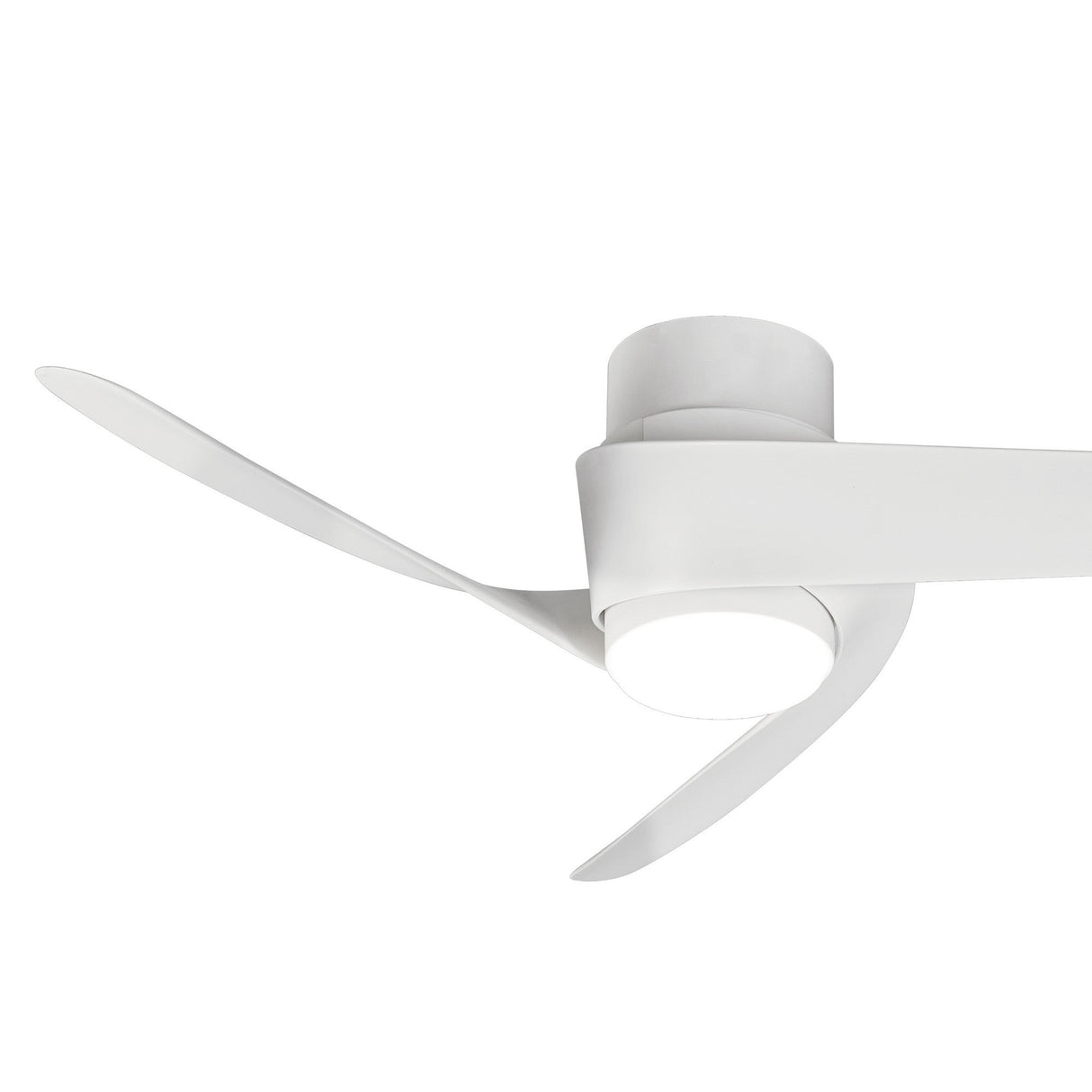Groenland S CCT Dimmable LED Ceiling Fan Light With Remote Control - White