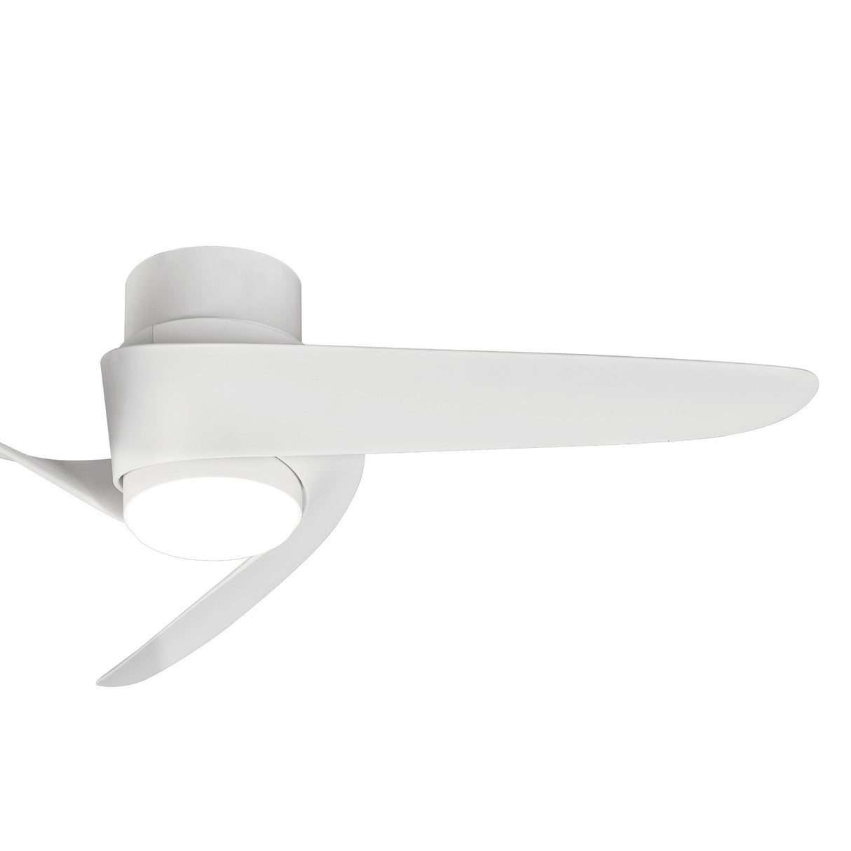Groenland S CCT Dimmable LED Ceiling Fan Light With Remote Control - White
