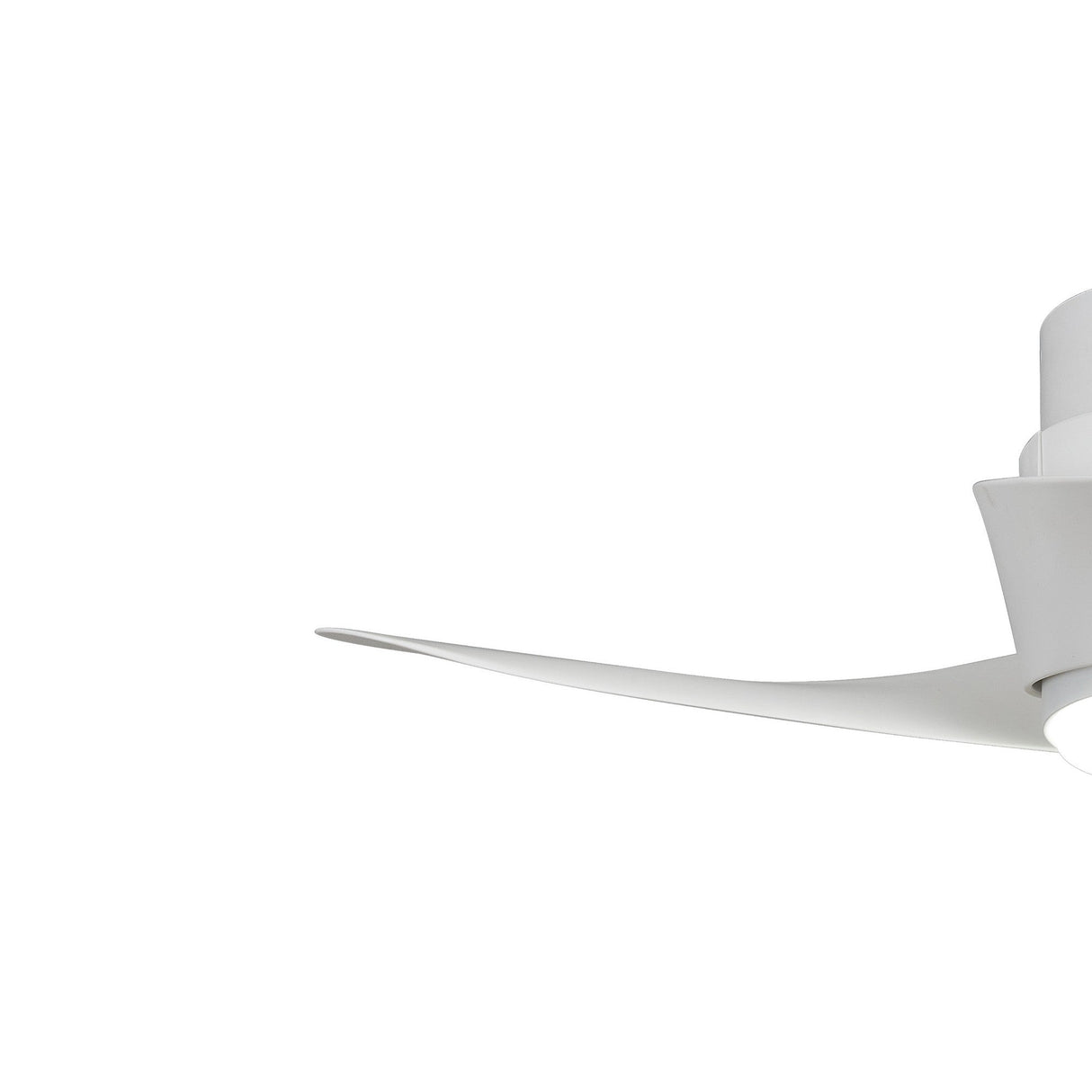 Groenland XS CCT Dimmable LED Ceiling Fan Light With Remote Control - White