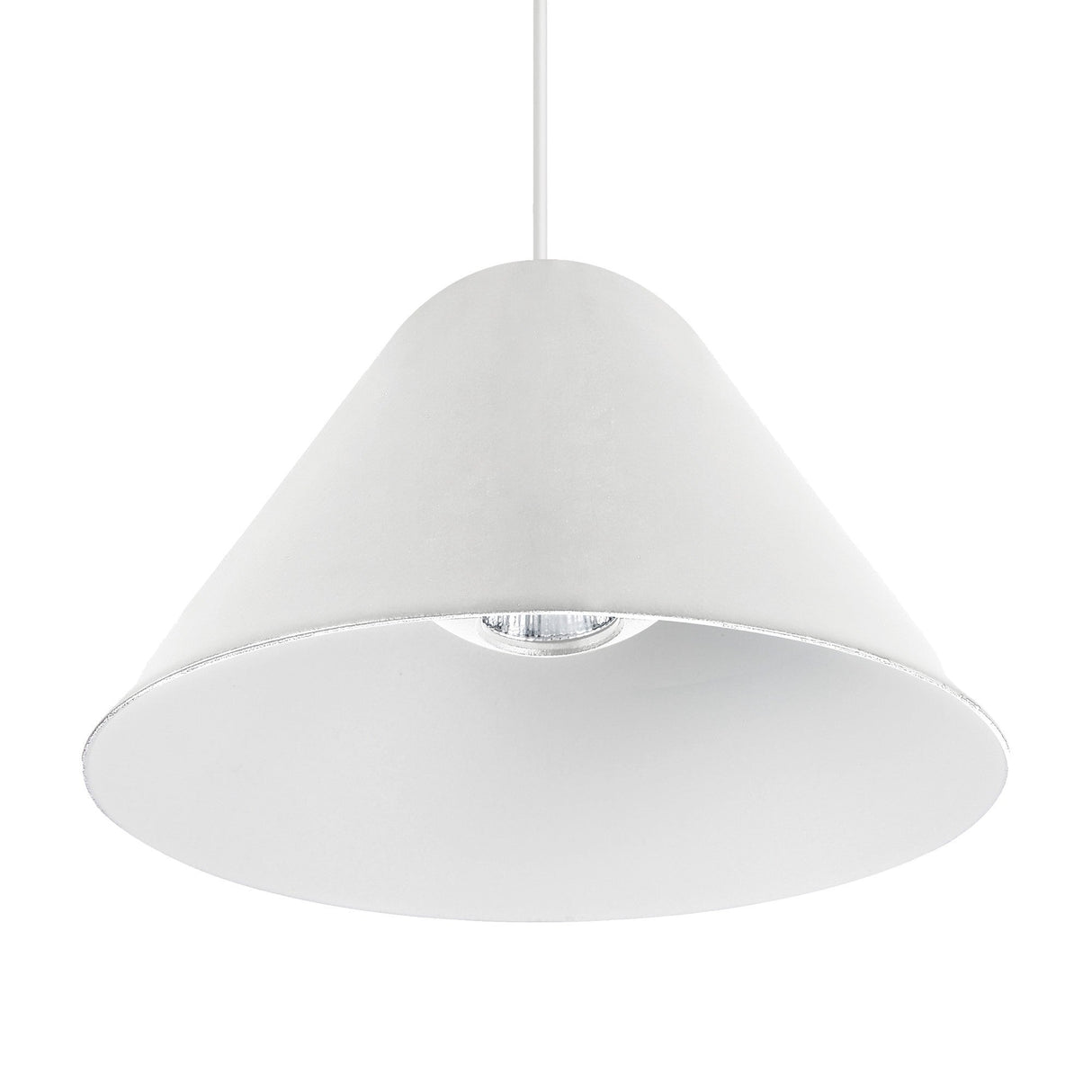 Gruissan 12.3cm Cone LED Pendant Light 5W 3000K - White