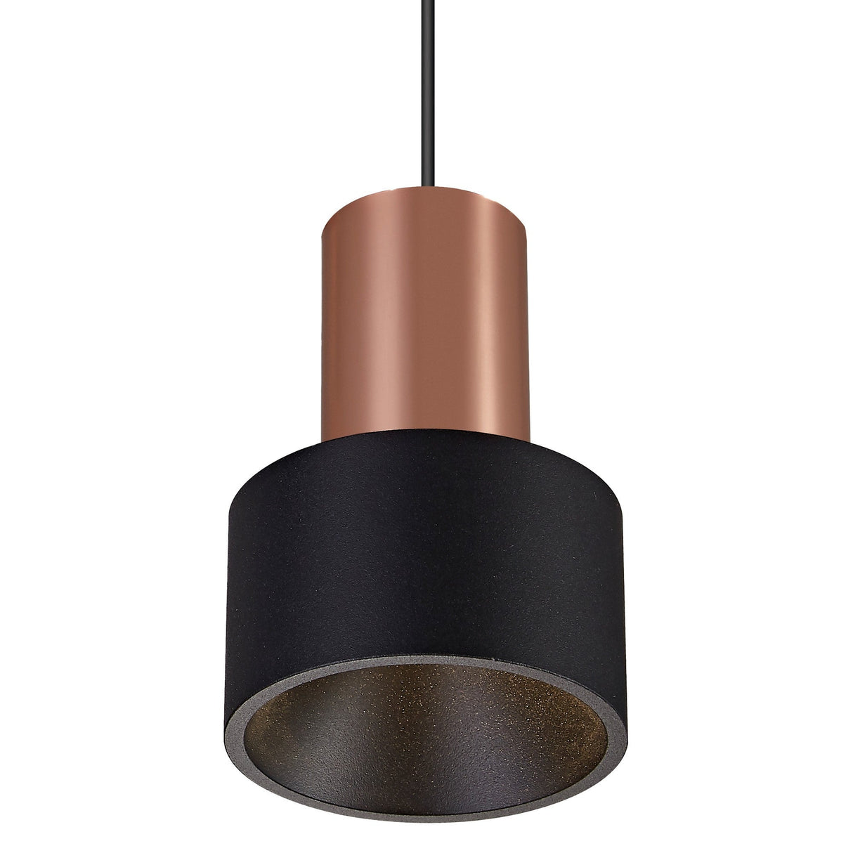 Gruissan 6.5cm LED Pendant Light 5W 3000K - Black & Gold