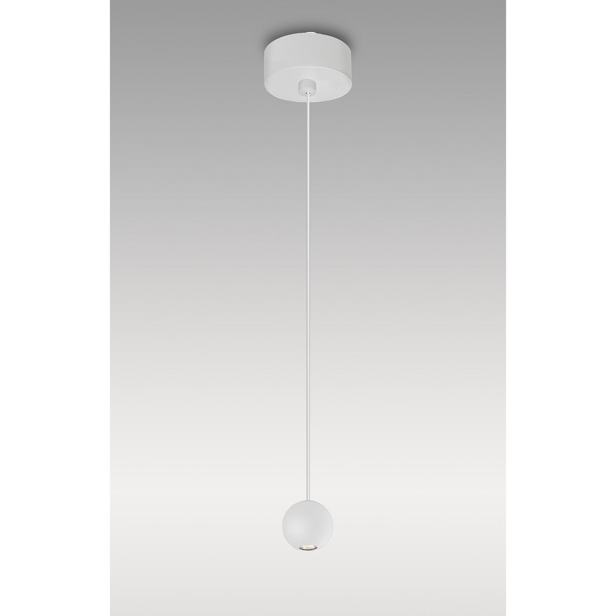 Gruissan 5cm Ball LED Pendant Light 5W 3000K - White