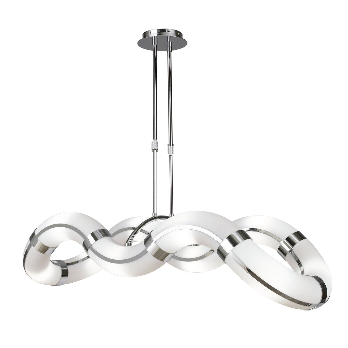 Niseko 90cm LED Suspension Light With Remote Control - White