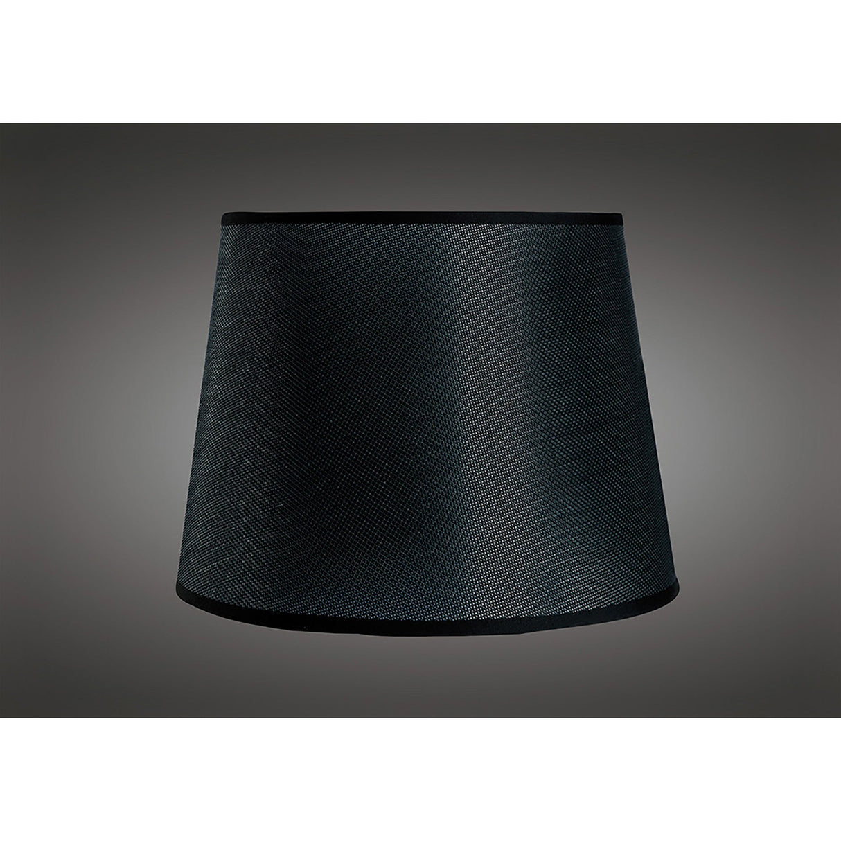 Habana Round Wall Lamp Lampshade - Black, 20cm x 15.2cm