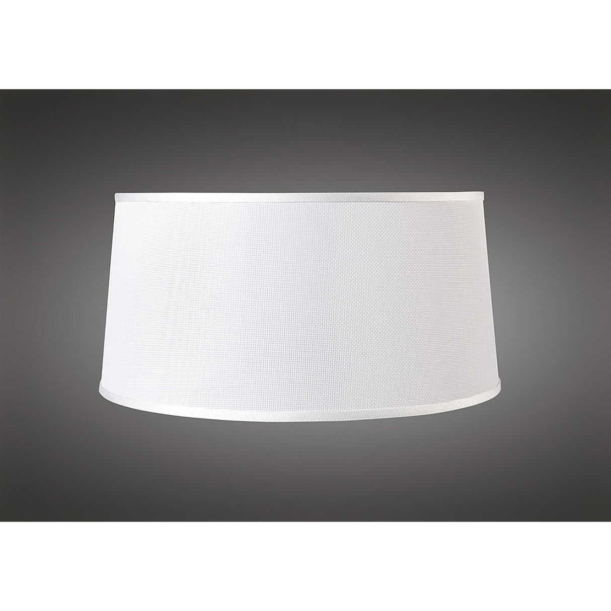 Habana Round Pendant Light Lampshade - White, 41/45cm x 21.5cm