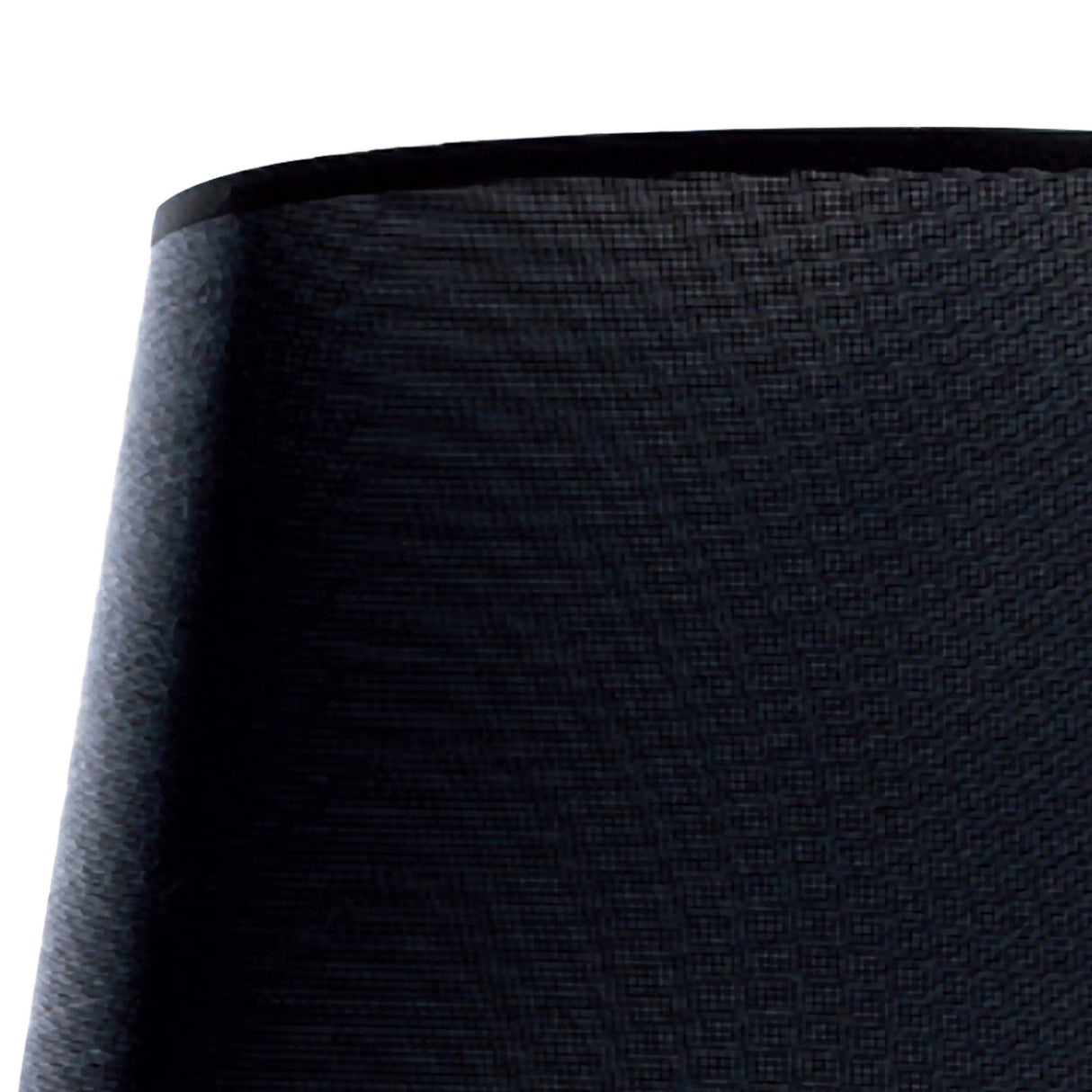 Habana Round Pendant Light Lampshade - Black, 37cm x 20.5cm