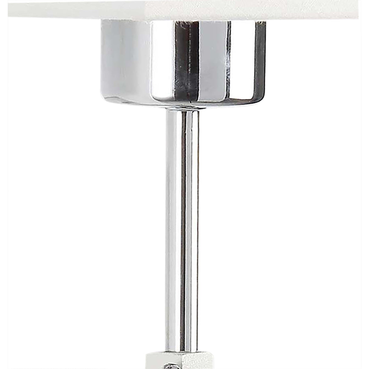 Habana Telescopic 1 Light Wall Light - White/Chrome (Without Shade)