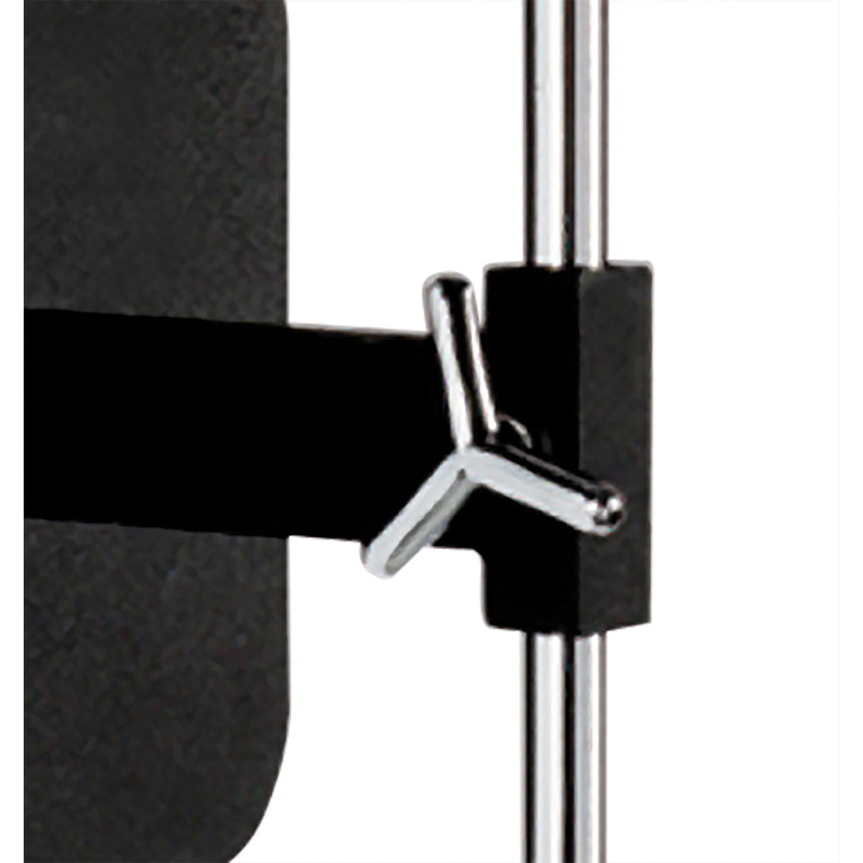 Habana Telescopic 1 Light Wall Light - Black/Chrome (Without Shade)