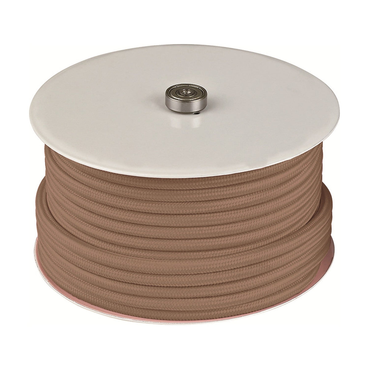 Textile Cable Roll 25m - Brown