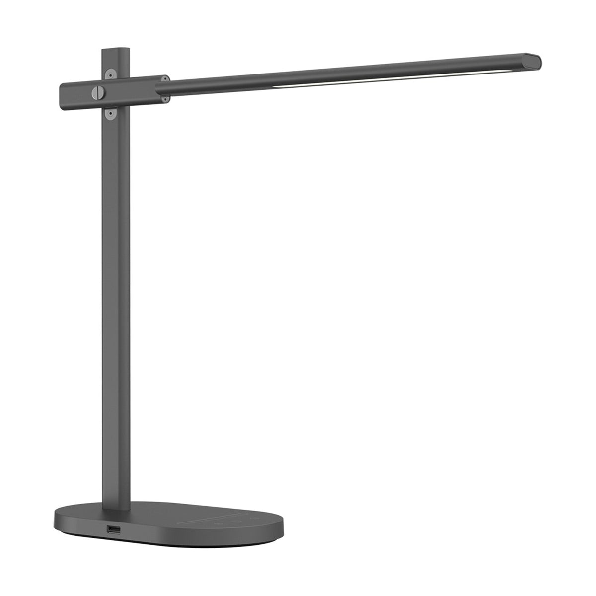 Office Adjust Flicker-Free USB Table Lamp - Black