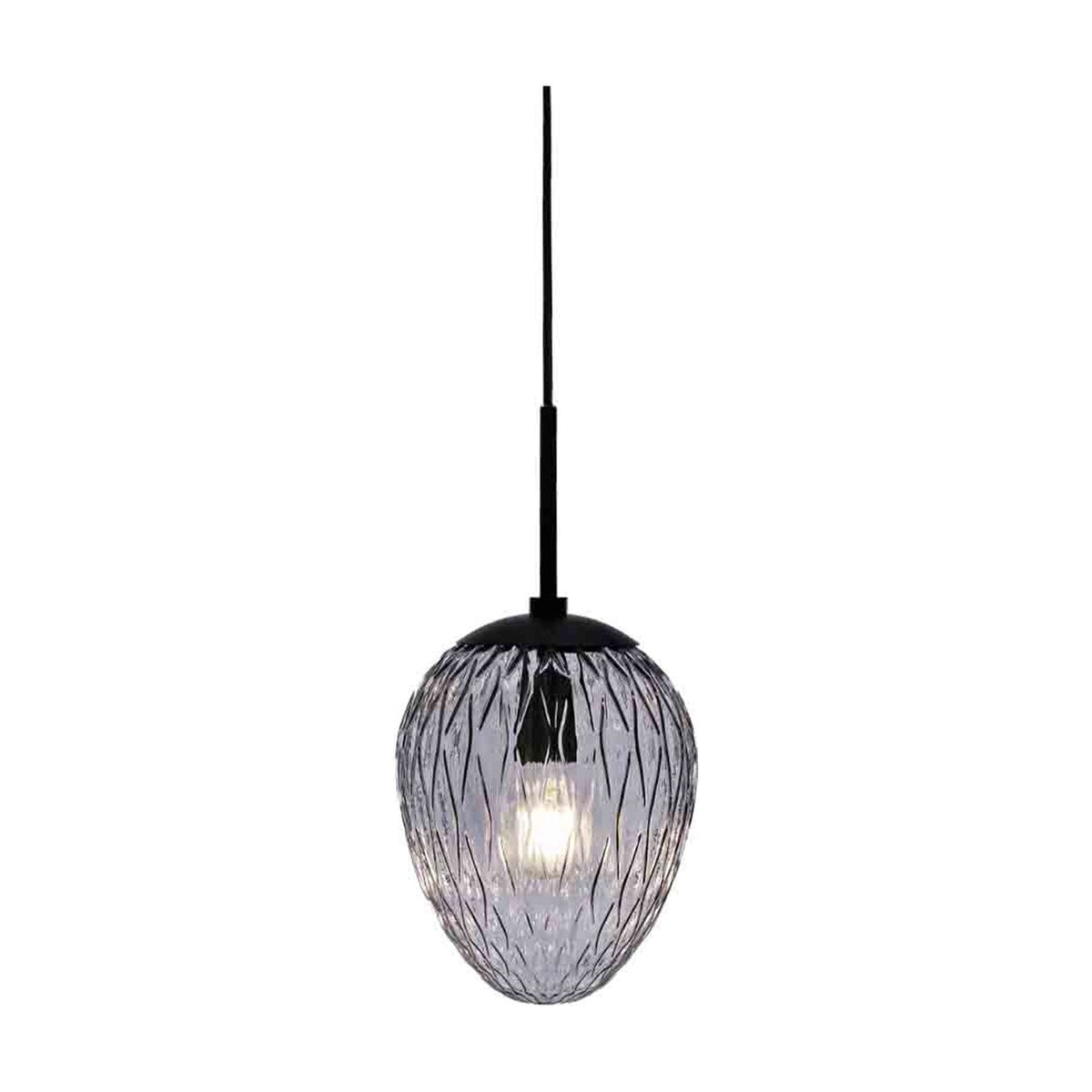 Woods Pendant Light 20cm - Smoke