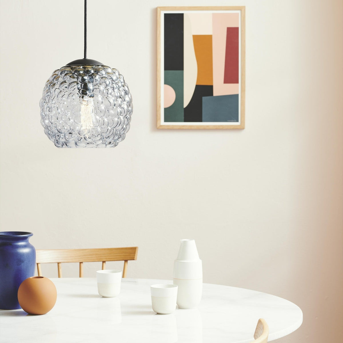 Grape Pendant Light 25cm - Clear