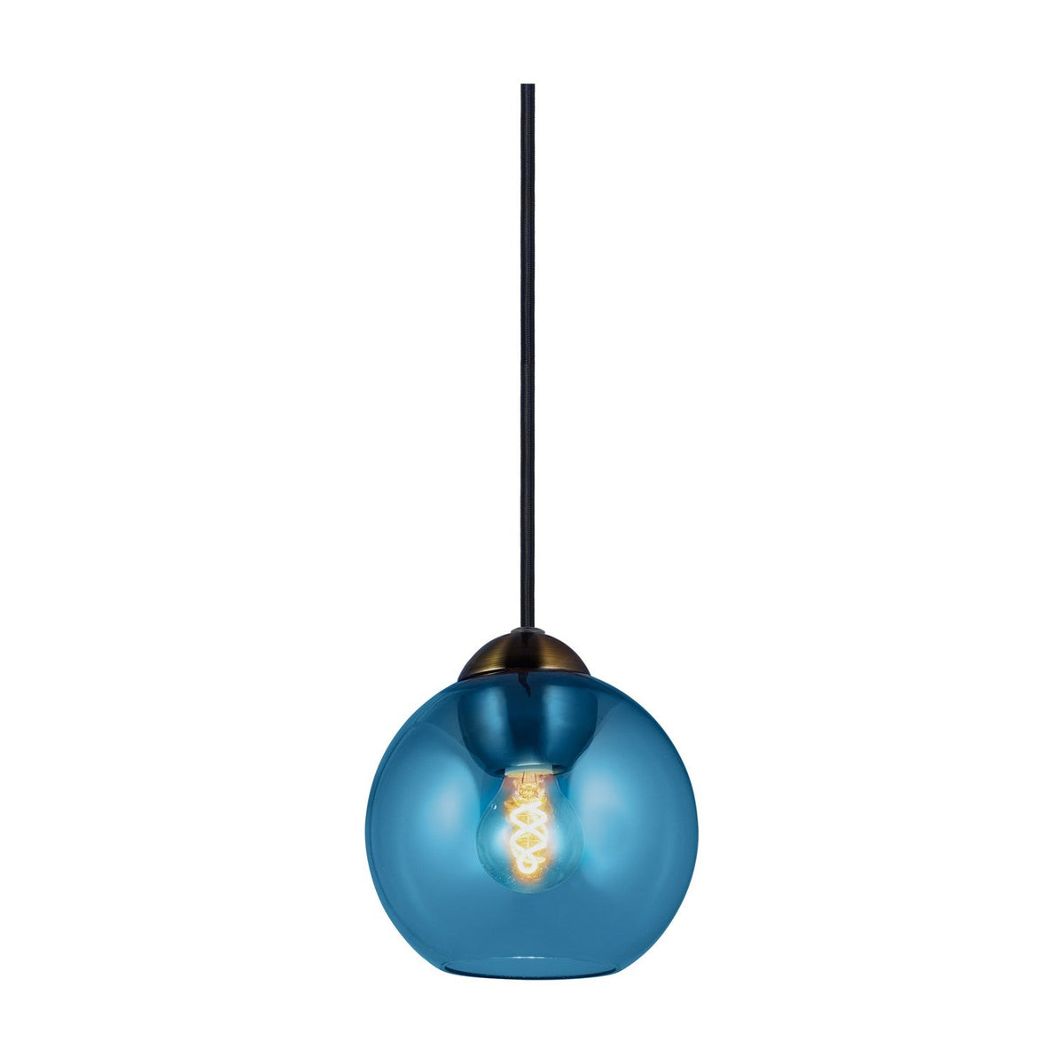 Bubbles Mini Pendant Light 14cm - Blue