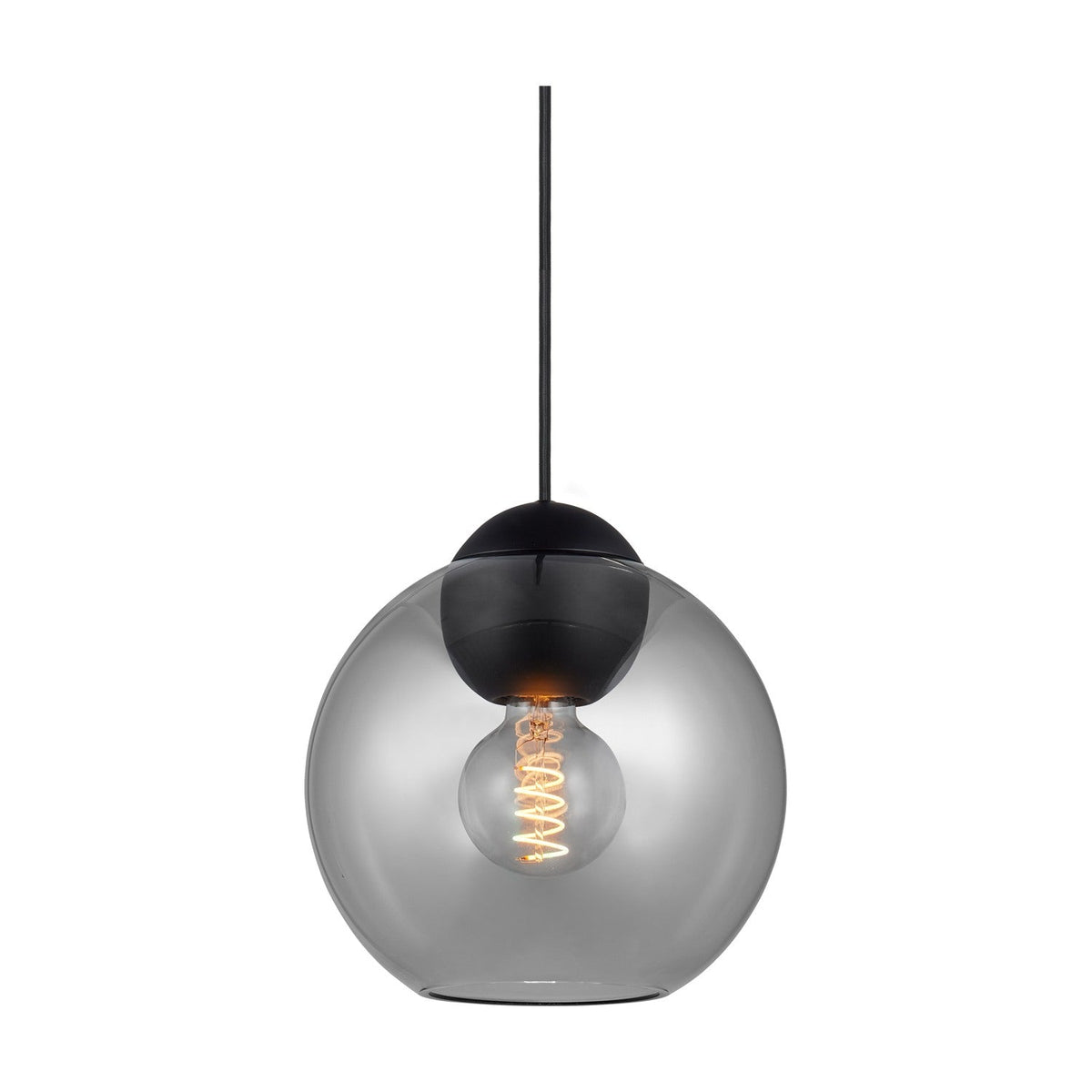 Bubbles Pendant Light 24cm - Smoke