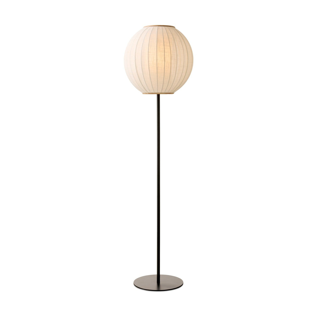 Balloon Floor Lamp 40cm - White & Beige